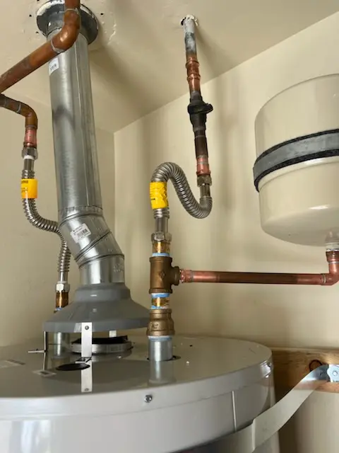 Water heater installation and plumbing repair in Stonegate