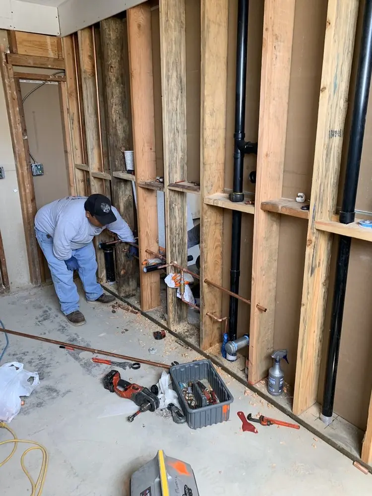 Commercial rough-in plumbing for Trenchless Sewer Repair in Stonegate